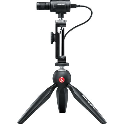 Shure MV88+DIG-VIDKIT Kit Microfon si Minitrepied pentru Inregistrare cu Smartphone