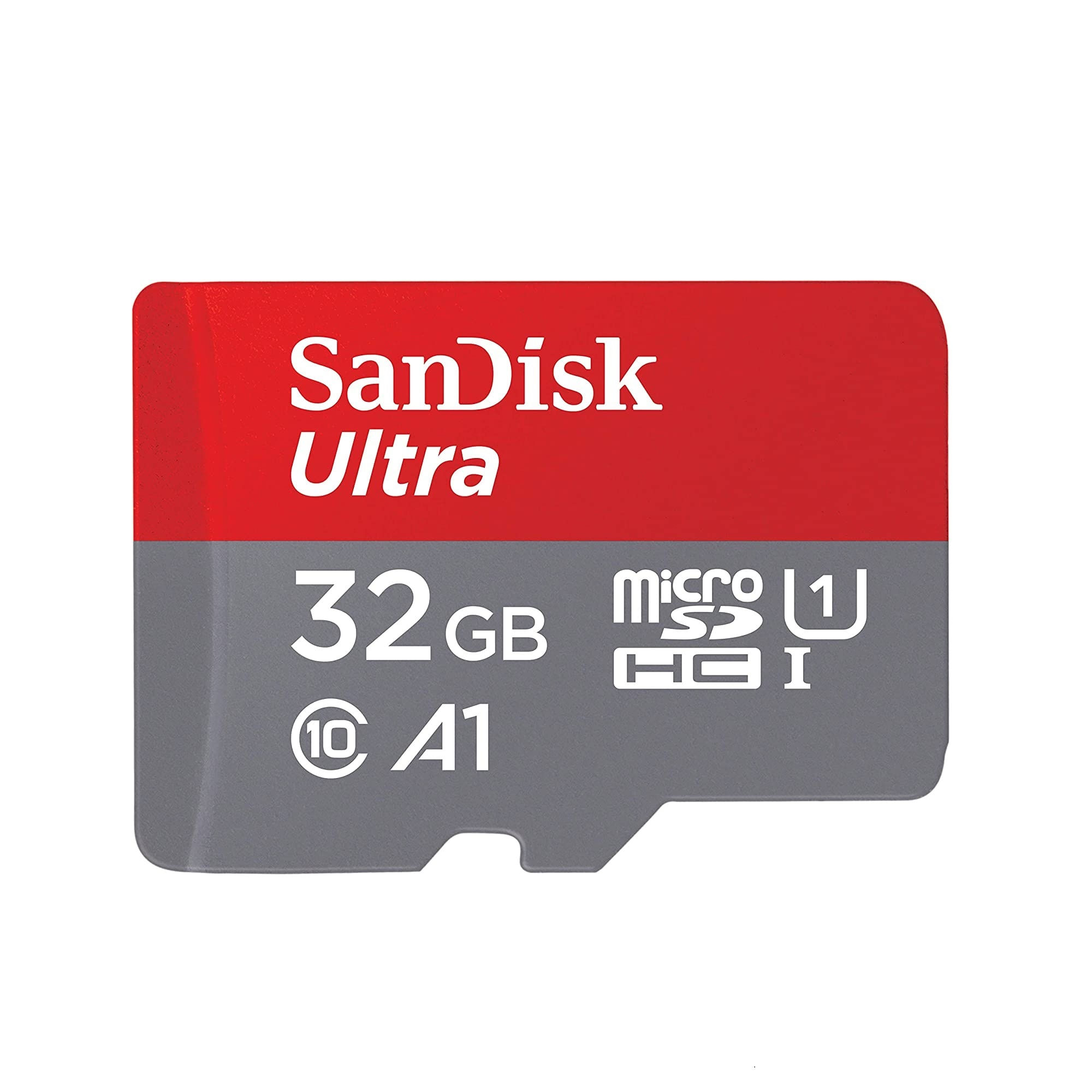 SanDisk Ultra Card Memorie MicroSDHC 32GB 120MB/s A1 Class 10 UHS-I + Adaptor SD - - F64.ro