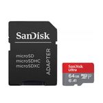 SanDisk Ultra Card de Memorie MicroSDXC 64GB 120MB/s  A1 Class 10 UHS-I + Adaptor SD