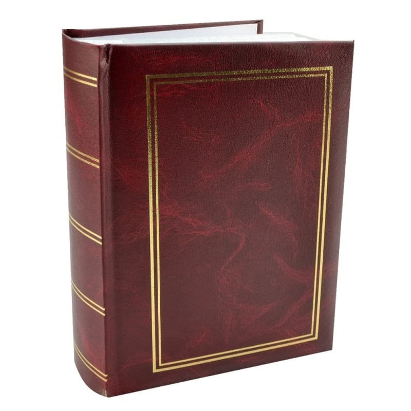 Album-Foto-Clasic-100-Poze-13x18-cu-Spatiu-Notite-Visiniu