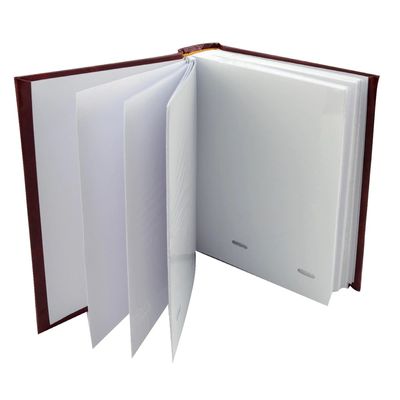 Album Foto Clasic Piele Ecologica 100 Poze 10x15 Visiniu