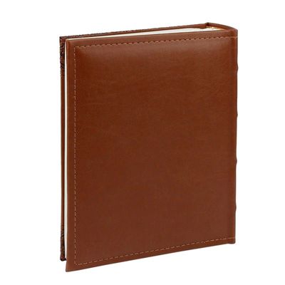 Album Foto Luxury Piele Personalizabil Memo 200 poze Format 10x15cm Maro