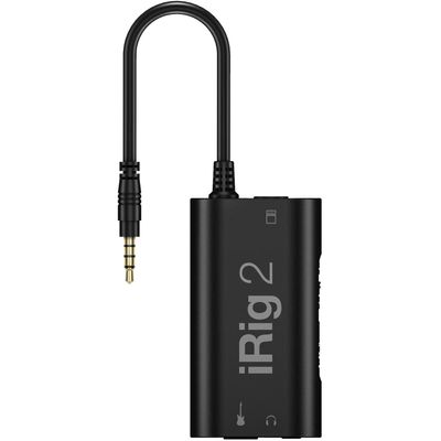 IK Multimedia iRig 2 Interfata Audio pentru iPhone, iPad, iPod Touch, Mac, Android