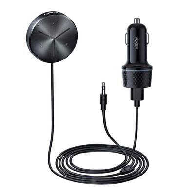 Aukey BR-C8 Car Kit Bluetooth NFC AUX pe Boxele Masinii