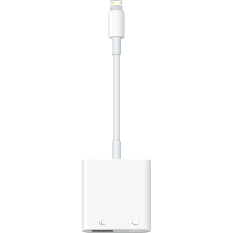 Apple Adaptor pentru Camera de la Apple Lightning la USB 3.0 Alb F64