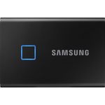 Samsung T7 Touch SSD Extern 2TB USB 3.2 Gen2 Securizare Amprenta Negru