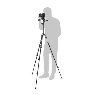 Manfrotto Befree Live 3-Way Kit Trepied Foto/ Video Cap Fluid