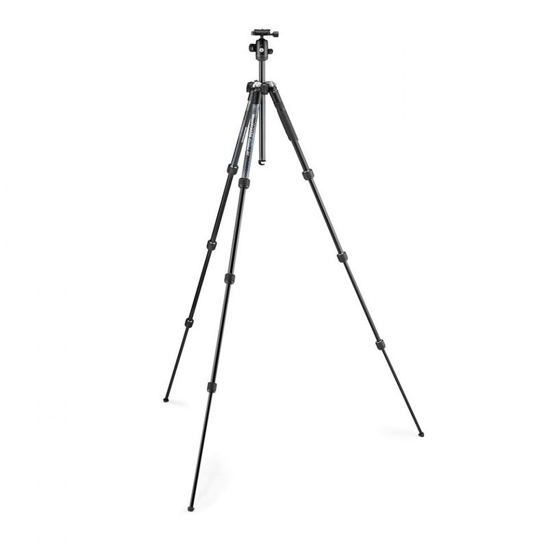photo-tripod-manfrotto-element-mii-alu-black-mkelmii4bk-bh-fully-open