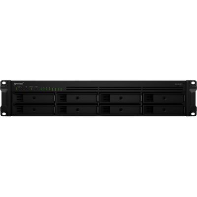 Synology RS1221RP+ NAS Rackmount 8-Bay  AMD Ryzen V1500B 4-Core 2.2 GHz 4GB DDR4