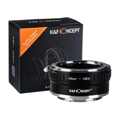 K&F Nikon-NEX Inel Adaptor Nikon F la Sony E NEX/Alpha