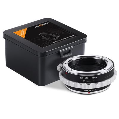 K&F M18121 Inel Adaptor Nikon G/F/AI/AIS/D la M4/3