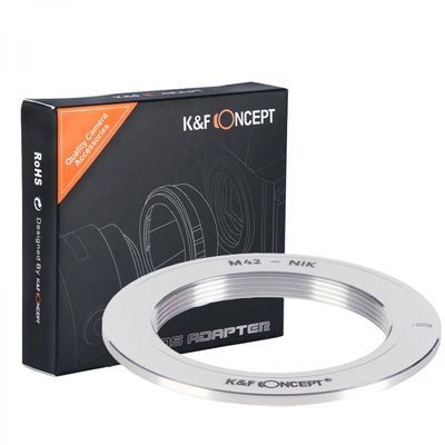 K&F M42-Nikon Inel Adaptor M42 la Nikon