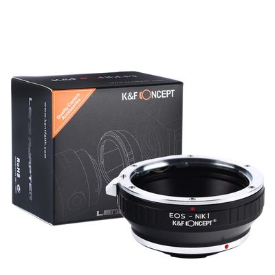 K&F EOS-NIK 1 Inel Adaptor Canon EF/EF-S la Nikon 1