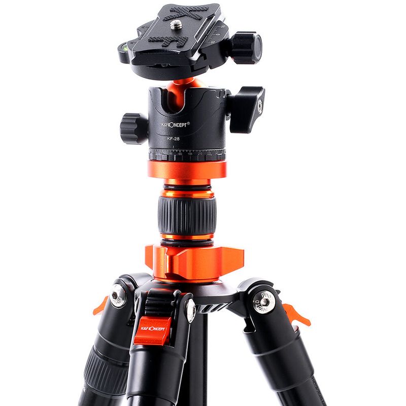 K-F-Concept-SA254M2-DSLR-Trepied-Monopied-cu-Cap-Tip-Bila-si-Placuta-Quick-Release.2