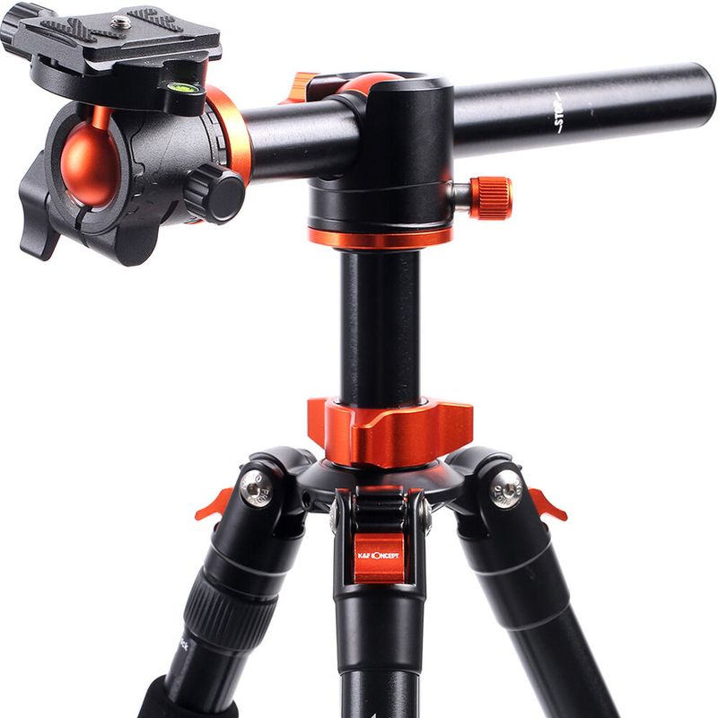 K-F-SA254T2-DSLR-Trepied-Monopied-din-Aluminiu-cu-Cap-Bila-si-Placuta-Quick-Release.2