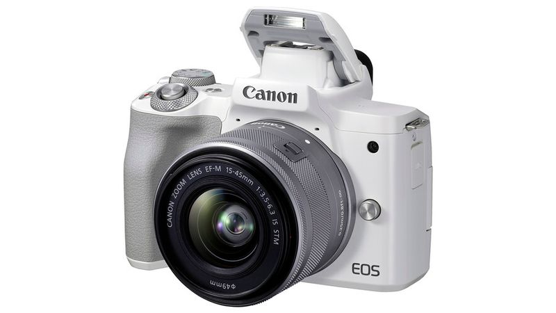 Canon EOS M50 II Aparat Foto Mirrorless 24.1MP Kit cu Obiectiv EF