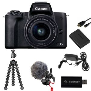 Canon EOS M50 II Premium Live Stream Kit