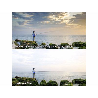 NiSi Square Nano IRGND Soft Graduated ND8 Filtru 100x150mm
