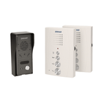 Orno Eluvio Intercom OR-DOM-RE-920/W Interfon Ultra-Slim Control Automat al Portilor Alb/Gri