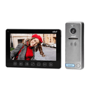 Orno Vibell Noveo OR-VID-EX-1057/B Videointerfon Color Monitor Plat LCD 7"Control Automat al Portilor Functie Intercom IP65 Negru/Gri