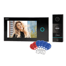 Orno Appos OR-VID-WI-1068/B Videointerfon Monitor LCD 7" Tactil Control Automat al Portilor Carduri de Proximitate Negru