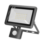 Orno Bulled S OR-NL-6137BLR4 Proiector 30W LED SMD Senzor de Miscare 120° 2400lm IP44 Aluminiu Negru