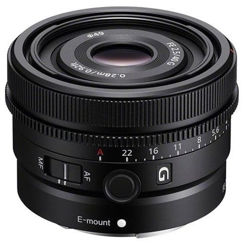 Sony-40mm-Obiectiv-Foto-Mirrorless-F2.5-G-E-mount