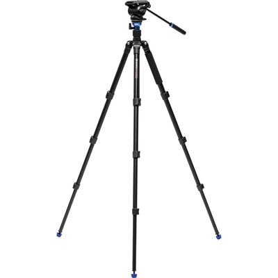 Benro A2883F Trepied Aluminiu cu Cap Video Fluid S4Pro