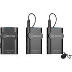 Boya BY-WM4 PRO-K2 Linie Wireless 2.4Ghz cu Microfon Lavaliera (2TX+RX)