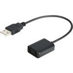 Saramonic EA2L Adaptor Microfon-USB cu Jack Monitorizare pentru Casti