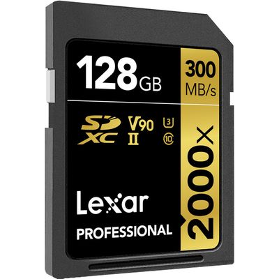 Lexar Professional Card de Memorie 128GB UHS-II 2000x V90