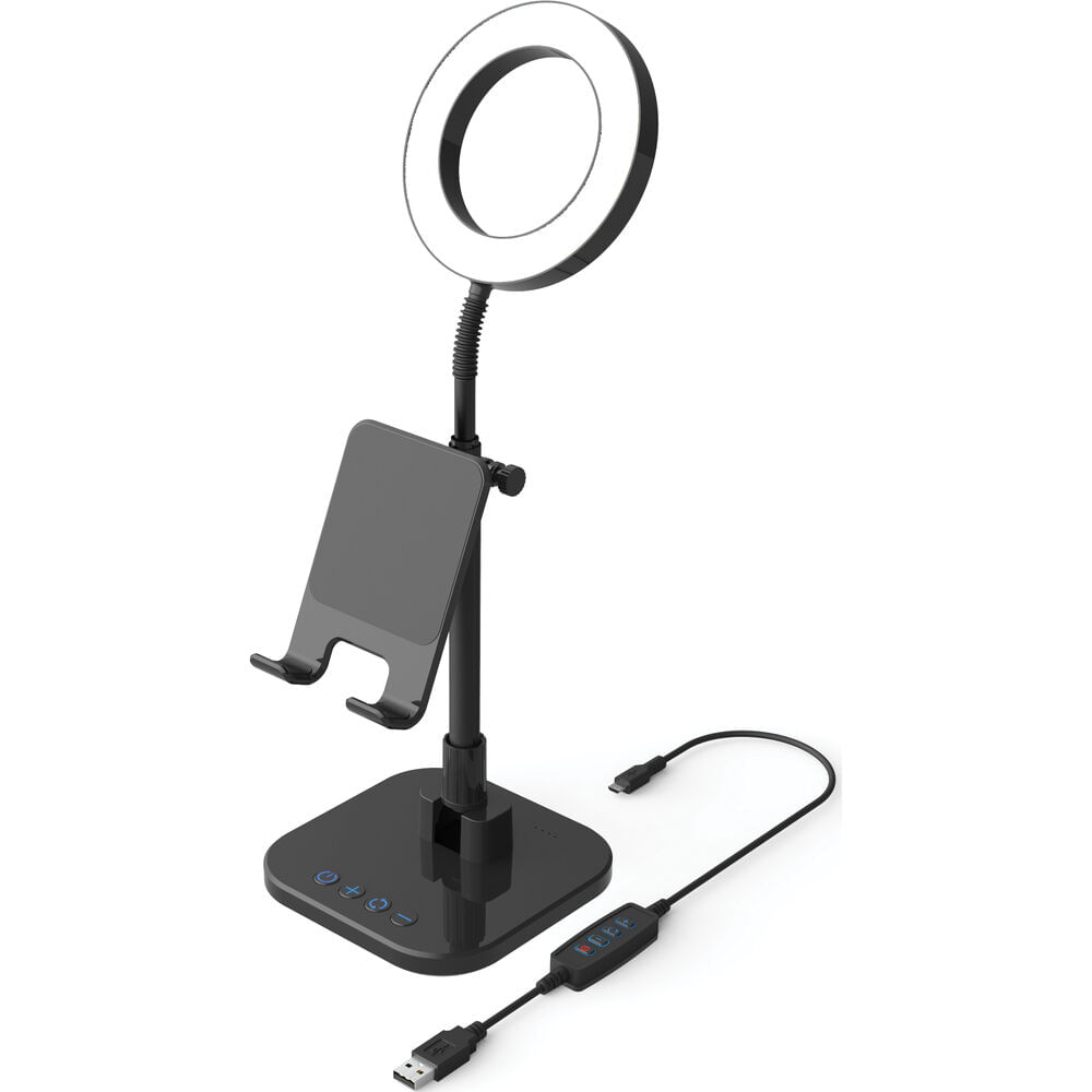 telefon rezistent Digipower Success Suport Telefon cu Lampa Circulara 15cm