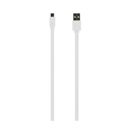 Tellur Cablu Plat Basic Micro USB 100cm Alb