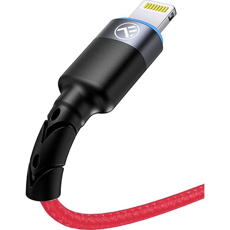 Tellur-Cablu-de-Date-Lightning-cu-LED-3A-Nailon-1.2m-Rosu--4-