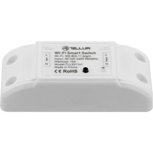 Tellur Intrerupator WiFi de Linie 2200W Alb