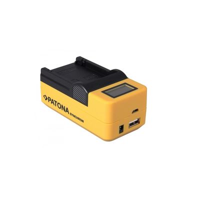 Patona Incarcator USB cu LCD pentru Acumulatori Sony FV100 FV-100