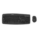 Tellur Basic Kit Tastatura si Mouse fara Fir Negru