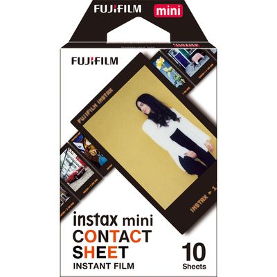 Fujifilm Instax Mini Film Contact Sheet 1x10