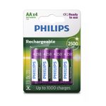 PhilipsR6B4RTU2510Set4AcumulatoriAANiMH12V2500mAh