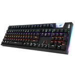 Abko Hacker K660 Arc Tastatura Gaming PC Editie Premium RGB LED Impermeabila Negru