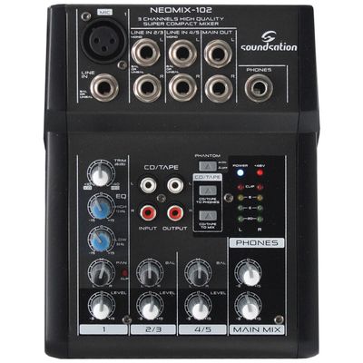 Soundsation NEOMIX 104 Mixer Audio Analog