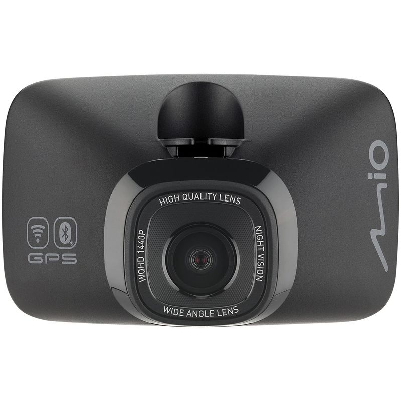 MIOMiVue818CameraVideoAutoQuadHDWiFiBluetoothGPSNegru