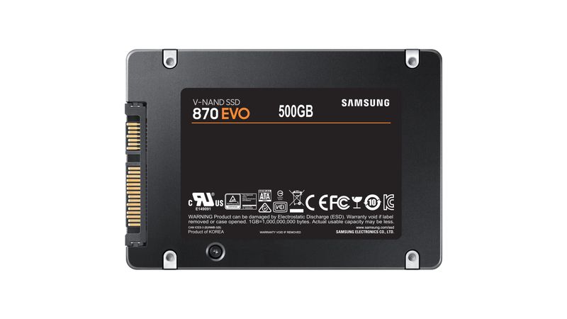 Samsung MZ-77E500B 870 EVO SSD 500Gb SATA III 2.5 inch - F64.ro