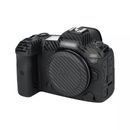 JJC KS-EOSR5CF Skin Protector Anti-Zgariere pentru Canon EOS R5 Carbon Fiber Black