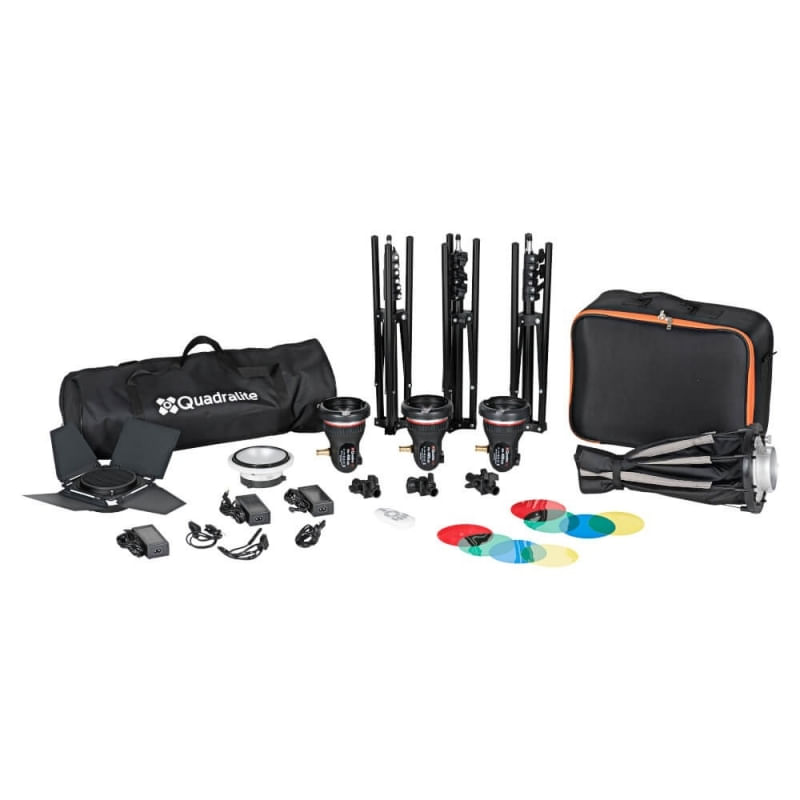QuadraliteSVL400Kit3LampiLED40W
