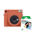Fujifilm Instax SQ1 Aparat Foto Instant Terracotta Orange + Pachet Film 10 Expuneri