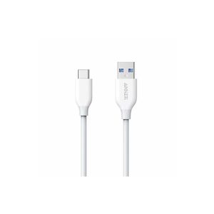 Anker PowerLine Cablu Premium USB-C USB 3.0 0.9m Alb