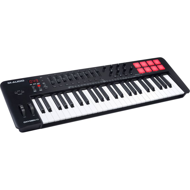 M-Audio-Oxygen-49-MKV-Claviatura-MIDI-cu-49-Clape