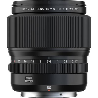 FujiFilm GF 80mm Obiectiv Foto Mirrorless F1.7 R WR