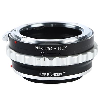 K&F Concept Nikon(G)-NEX Adaptor Montura Nikon(G) la Sony E-Mount (NEX)